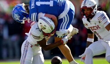 Texas Tech suffocates No. 7 BYU's offense in top-10 showdown – Deseret News