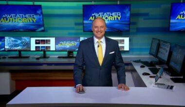 Aurora and a warming trend