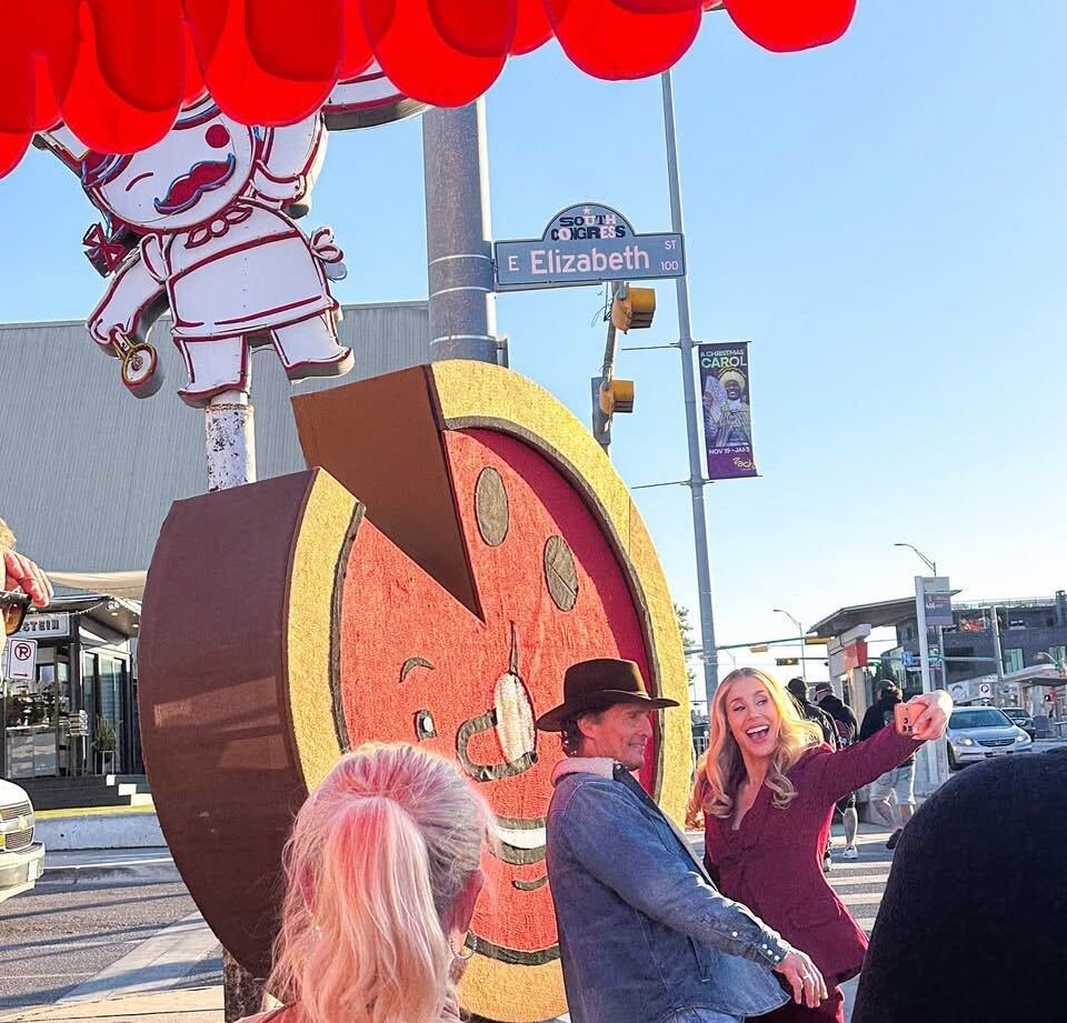 Matthew McConaughey was spotted at Home Slice Pizza on South Congress Avenue on Saturday, Nov. 8, 2025.