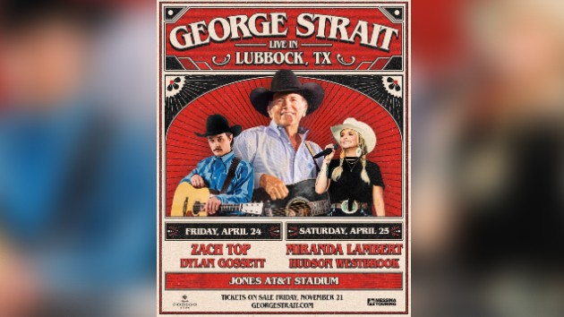 George Strait taps Zach Top for second Lubbock stadium show