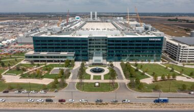 Signs mark homes for sale in Taylor, Texas on Thursday, Oct. 16, 2025.