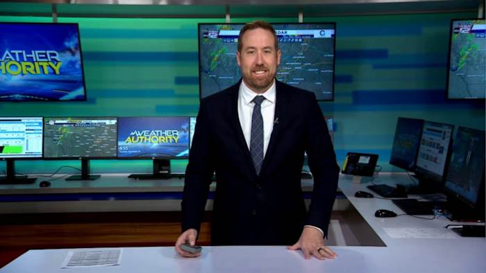 Storms in the Hill Country this morning