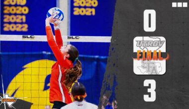 #2 Volleyball Falls in Tournament Title Match to #1 Stephen F. Austin