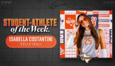 UTRGV Student-Athlete of the Week: Isabella Costantini