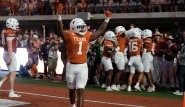 Colin Simmons responds to ‘cowards’ comment by Texas A&M G Ar’Maj Reed-Adams