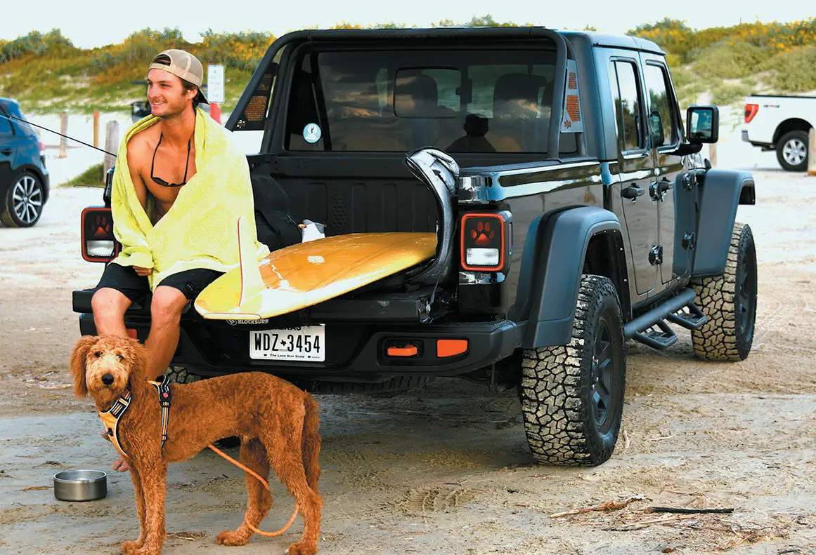 Taking a break - Port Aransas South Jetty