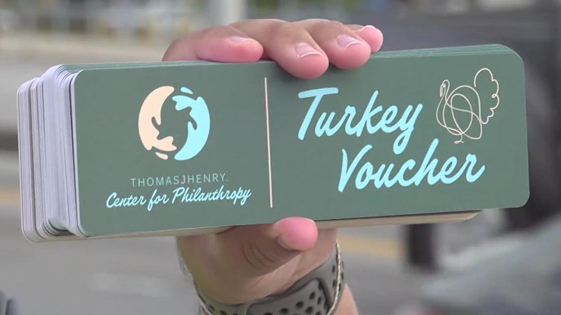 TJH giving away 1,000 turkey vouchers per day ahead of Thanksgiving