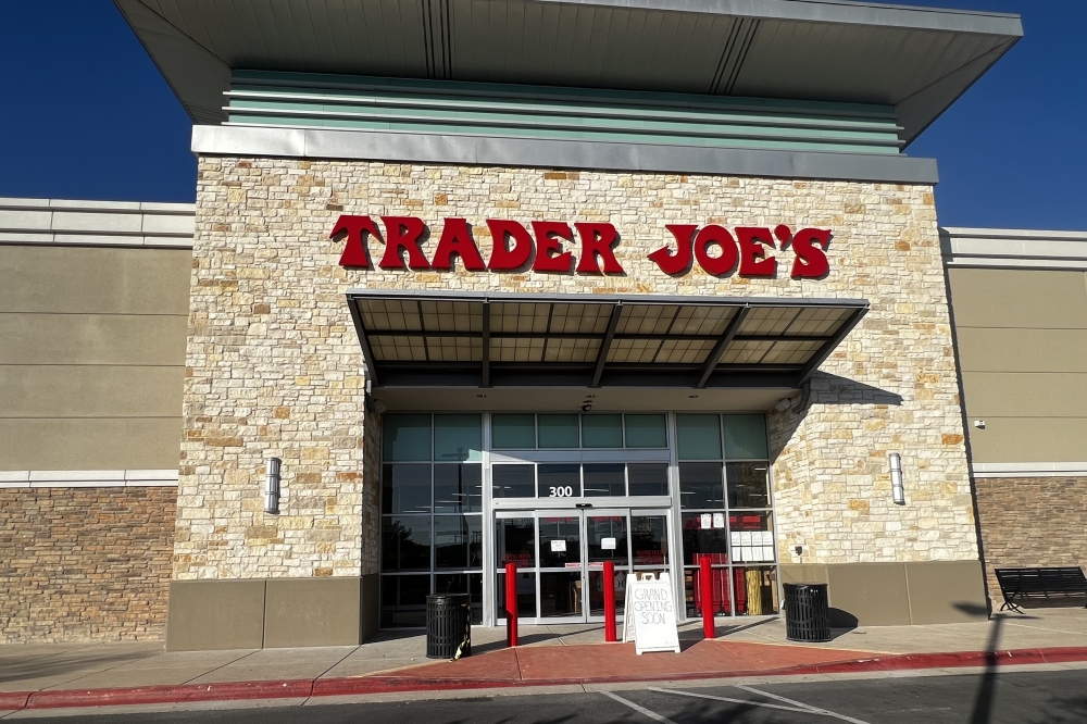 exterior shot of trader joe's building