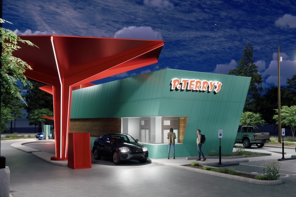 P. Terry's fifth location in the Houston area will measure approximately 1,170 square feet. (Rendering courtesy P. Terry's)