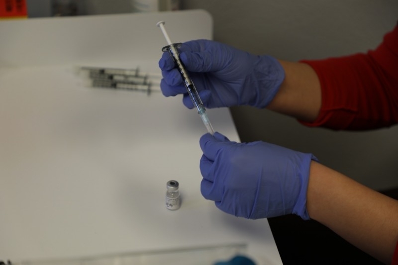 Stock image from Cook Children's of a vaccine.