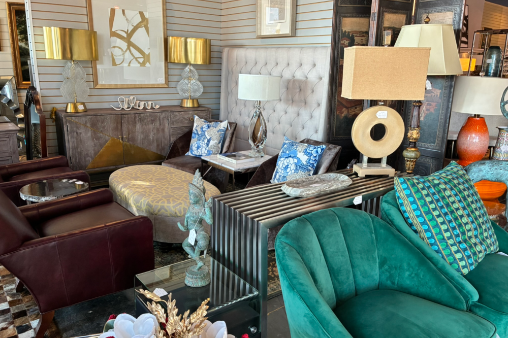 “Frisco consignment store The Consignerie showcasing sustainable, high-quality furniture and décor for homeowners seeking style and value”