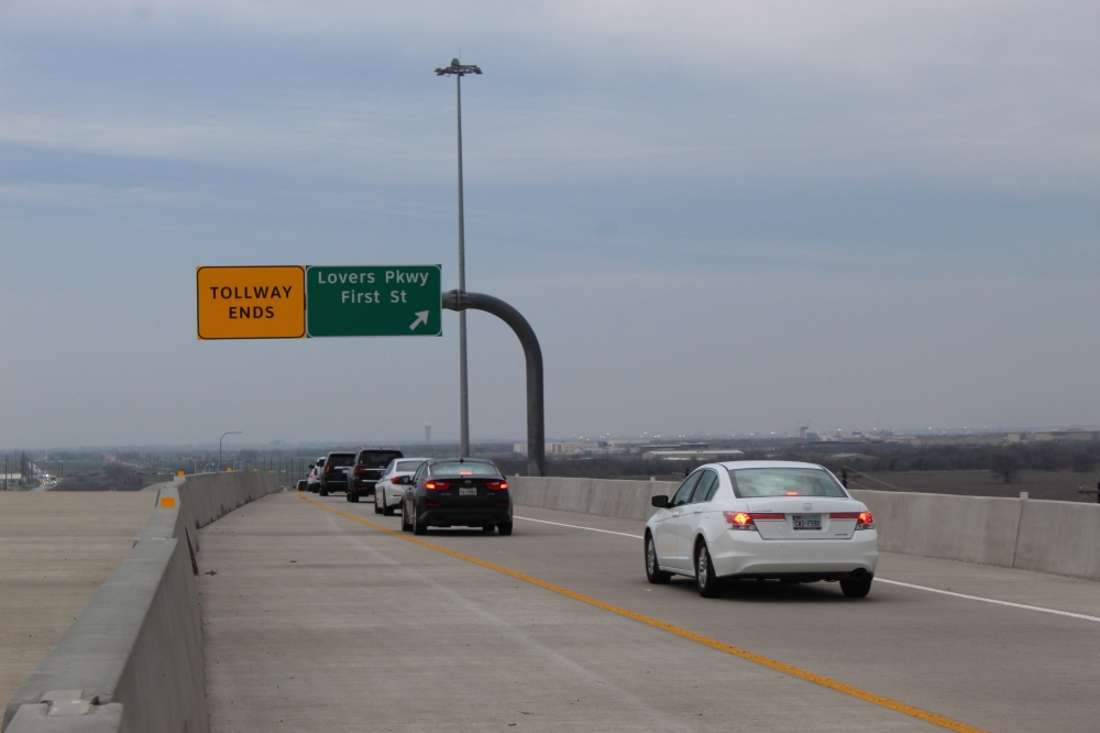 The proposed TIRZ No. 3 would generally include property along Dallas Parkway from US 380 to Frontier Parkway and parts of the downtown area. (Colby Farr/Community Impact)