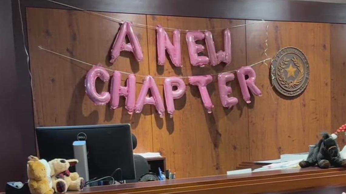 CPS transforms courtroom for Adoption Day celebration