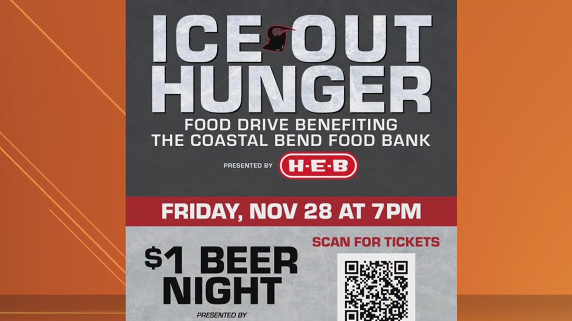Corpus Christi IceRays launch ‘Ice Out Hunger’ food drive to support local food bank