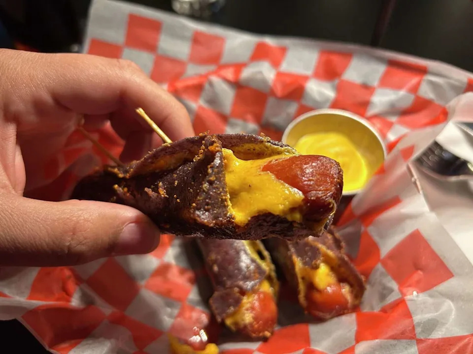 Crispy dog from Gimme Gimme. (Polly Anna Rocha/MySA)