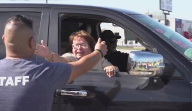 82nd Annual Joe Salem Thanksgiving drive-thru feeds hundreds, keeps tradition alive