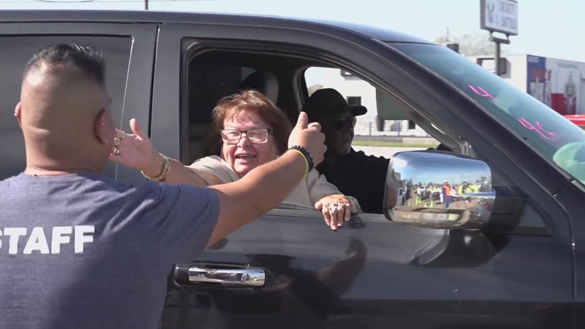 82nd Annual Joe Salem Thanksgiving drive-thru feeds hundreds, keeps tradition alive