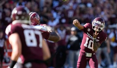 No. 3 Texas A&M looks to improve before showdown with rival Texas when Aggies host Samford | Football