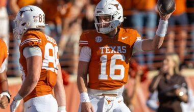Arch Manning has 4 TDs passing, 1 rushing and 1 receiving as No. 17 Texas beats Arkansas 52-37 | Football