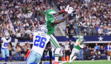 False start: Eagles go scoreless after TDs on their first 3 drives in their loss to Cowboys |