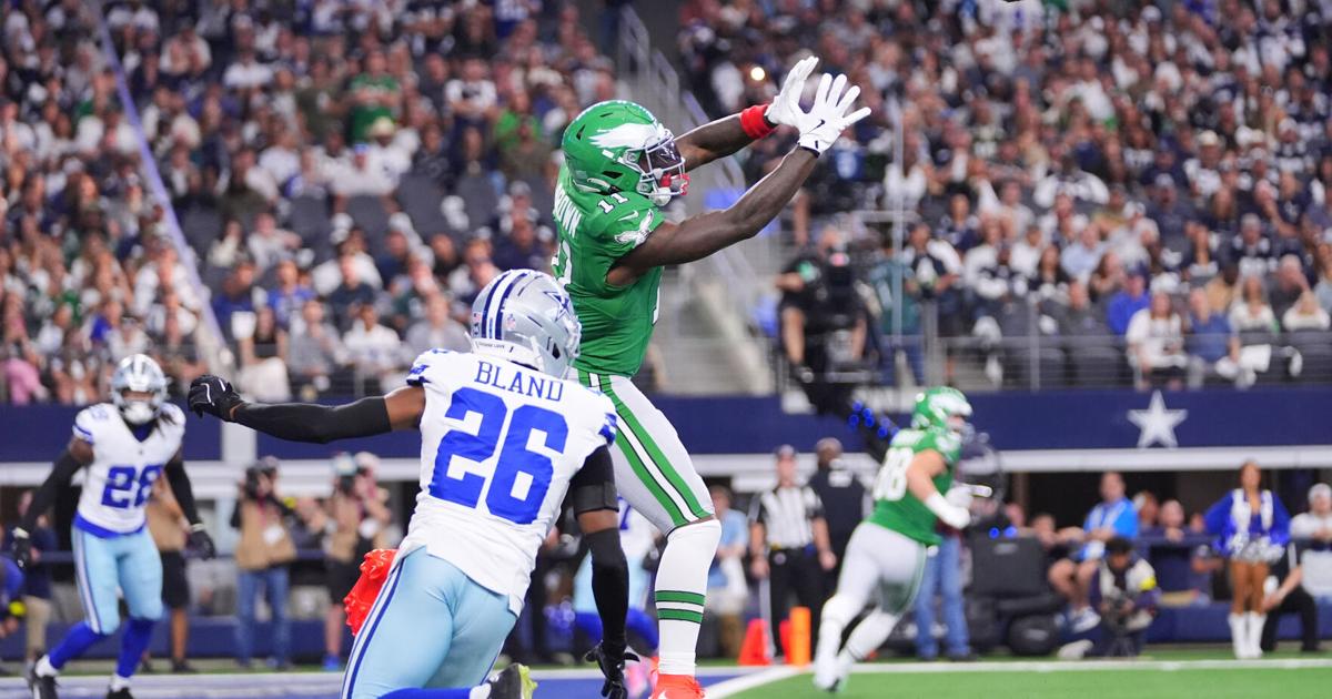 False start: Eagles go scoreless after TDs on their first 3 drives in their loss to Cowboys |