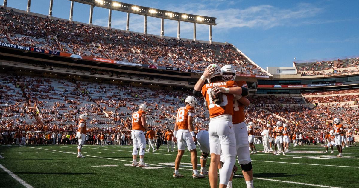 AP Player of the Week: Texas' Arch Manning accounted for 6 TDs total as passer, runner, receiver | Associated Press