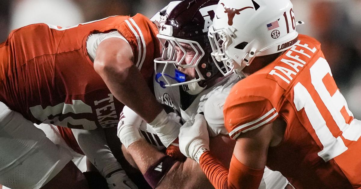 Texas A&M's perfect season spoiled by rival Texas, but playoffs await for the Aggies | Football