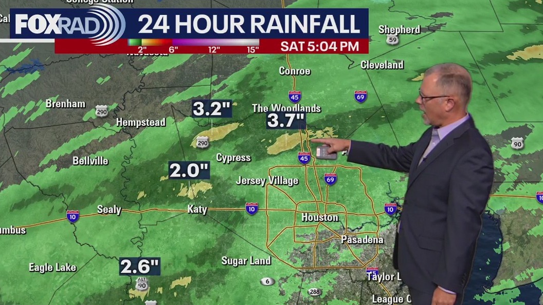 Houston weather: November 22 evening forecast