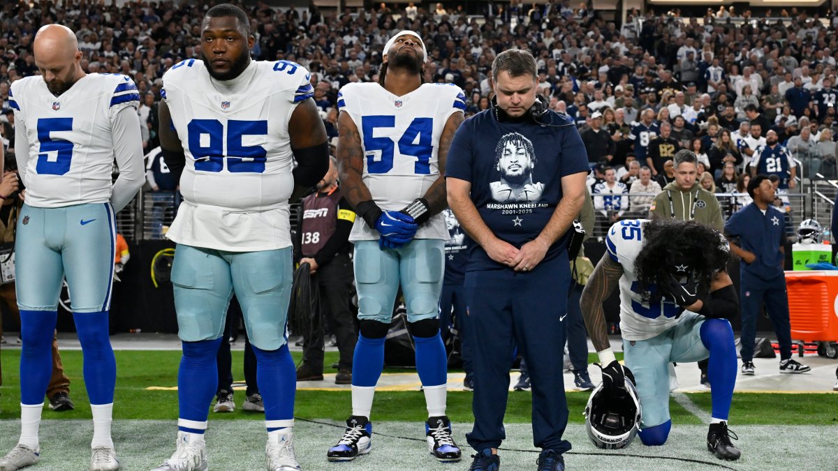 Cowboys honor Kneeland, defeat Oakland Raiders 33-16 – NBC 5 Dallas-Fort Worth