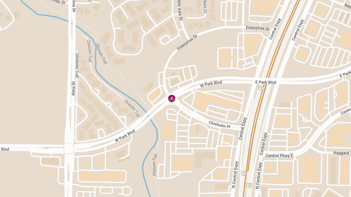 Plano, TX – Bicyclist Injured in Collision with Pickup at Park Blvd & Enterprise Dr