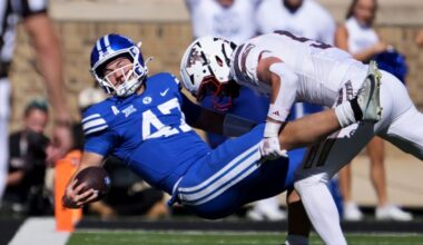 BYU Football Suffers First Loss In Texas Tech Blowout