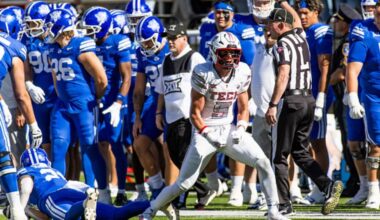 BYU football fall to Texas Tech...