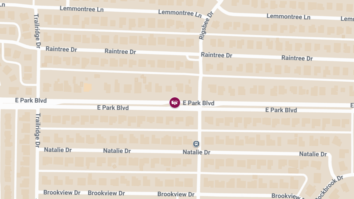 Plano, TX – Collision with Injuries on E Park Blvd