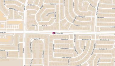 Plano, TX –  Crash on W Parker Rd Leaves One Injured