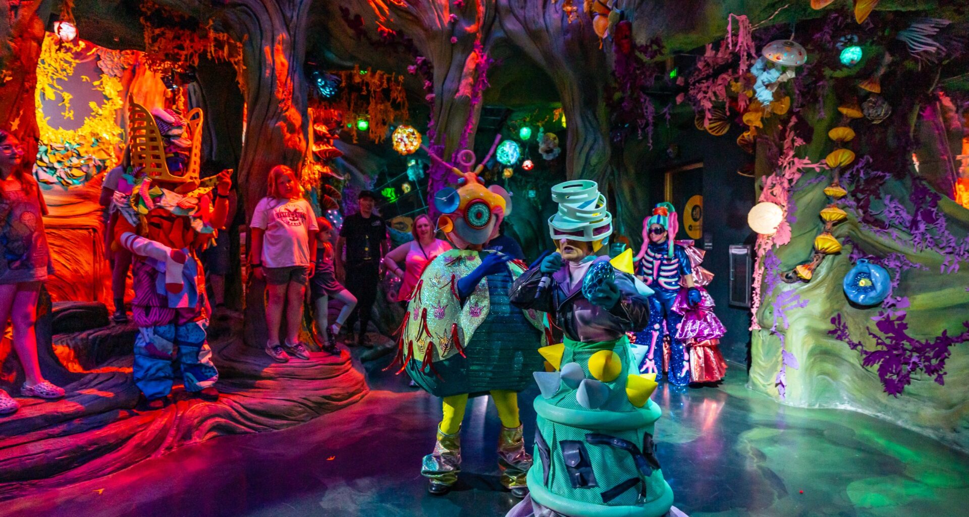 Inside Meow Wolf’s Neon-Infused Immersive Theatrical Event