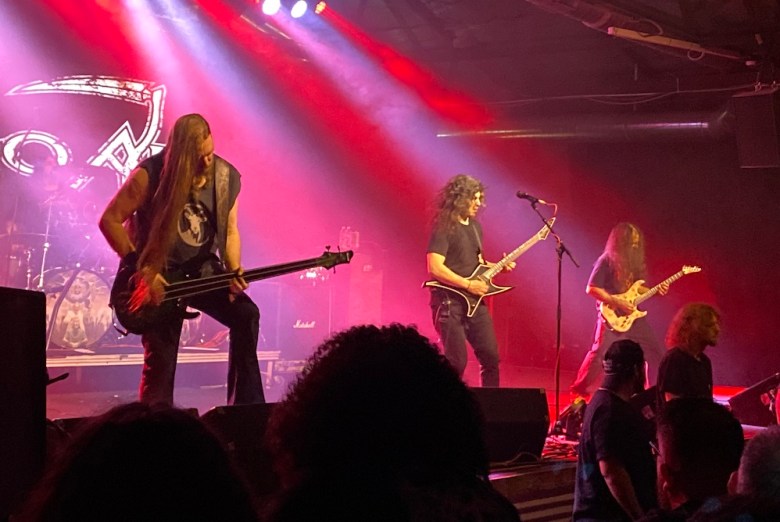 Death for All lays down the riffs at Saturday's show.