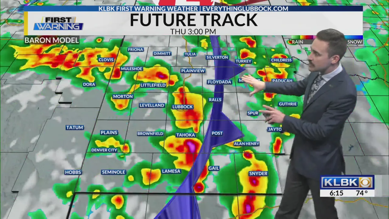 Lubbock Weather | Locally Heavy Rain Returning for Some