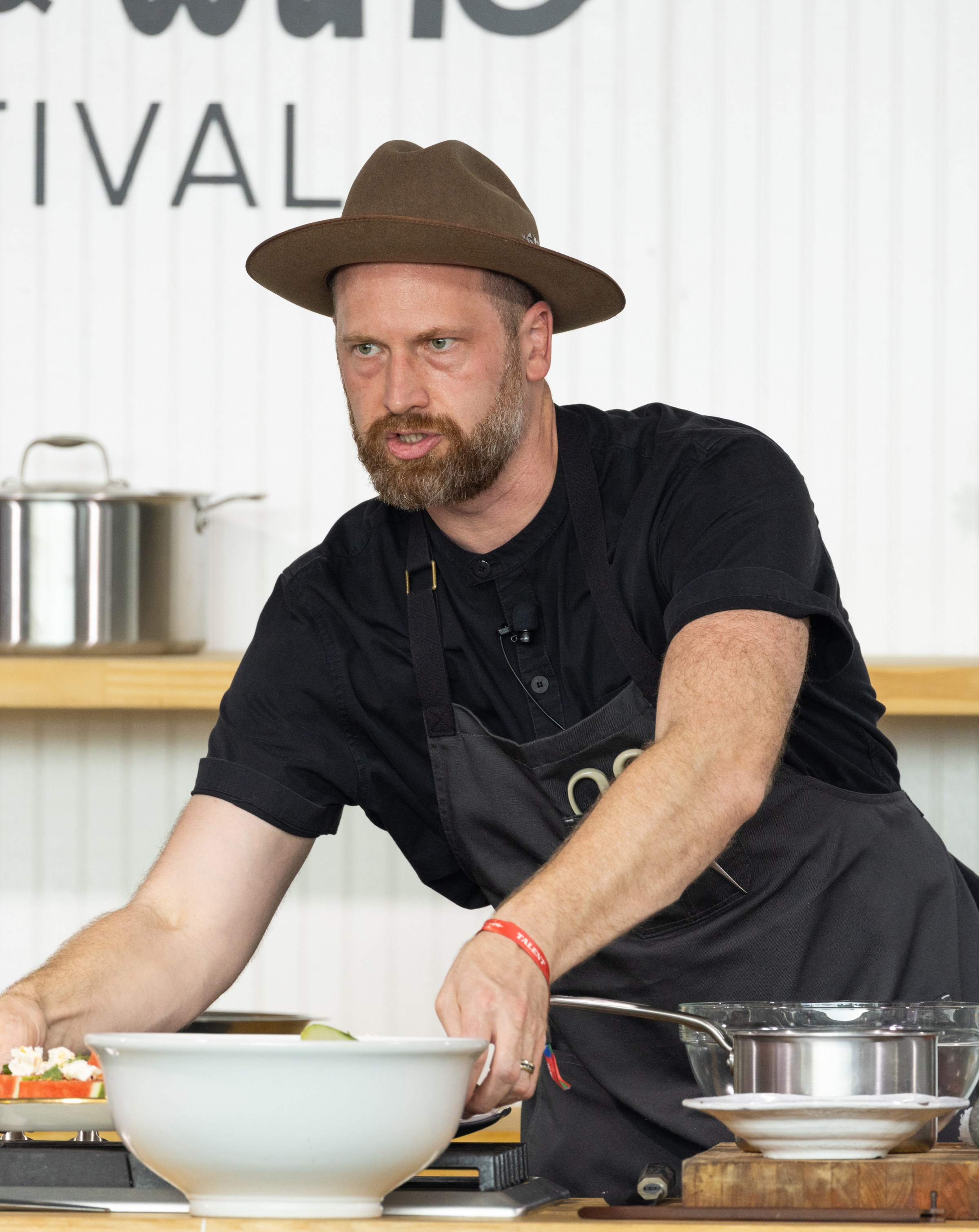AUSTIN, TEXAS - NOVEMBER 05: Chef Kevin Fink attends the Austin FOOD & WINE Festival at Auditorium Shores on November 05, 2023 in Austin, Texas. (Photo by Rick Kern/Getty Images)