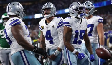 Dallas Cowboys versus Eagles Nov. 23