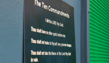GISD displaying Ten Commandments posters in classrooms
