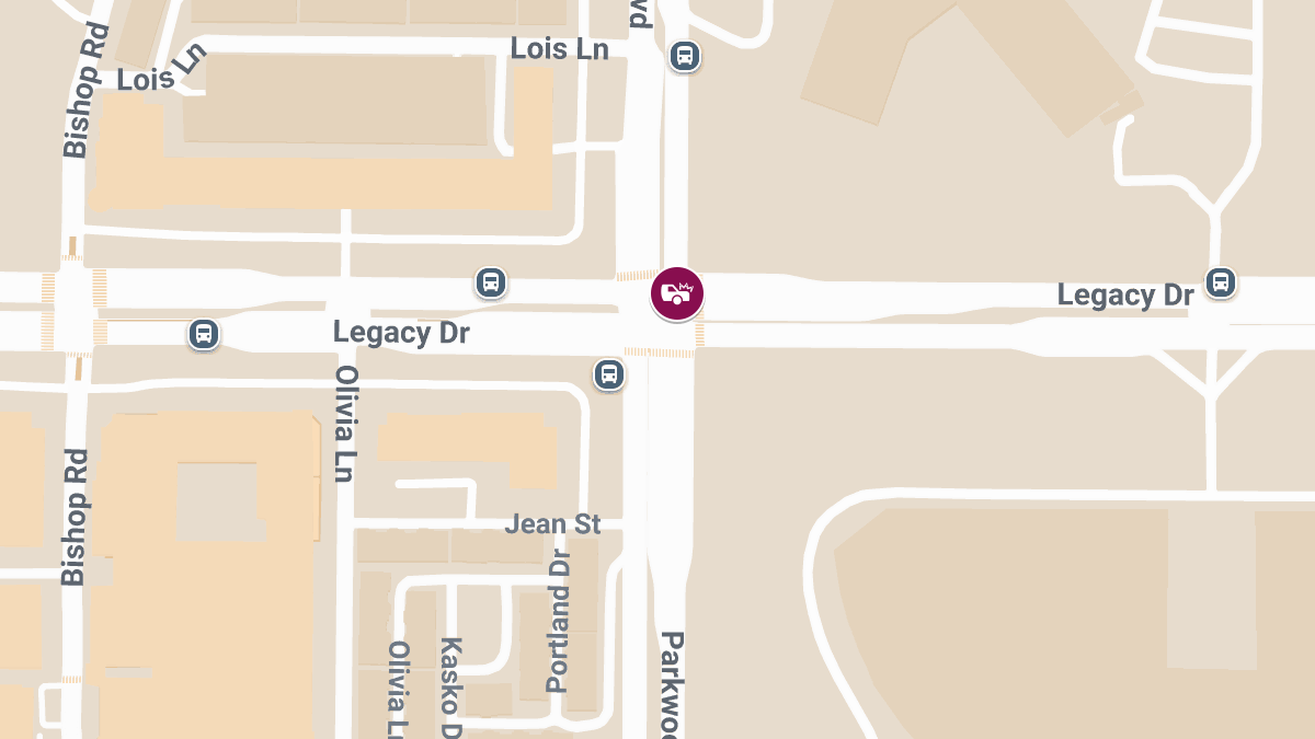 Plano, TX – Injury Collision at Legacy Dr & Parkwood Blvd