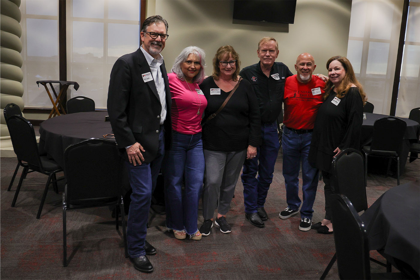 Reunion with former classmates. 