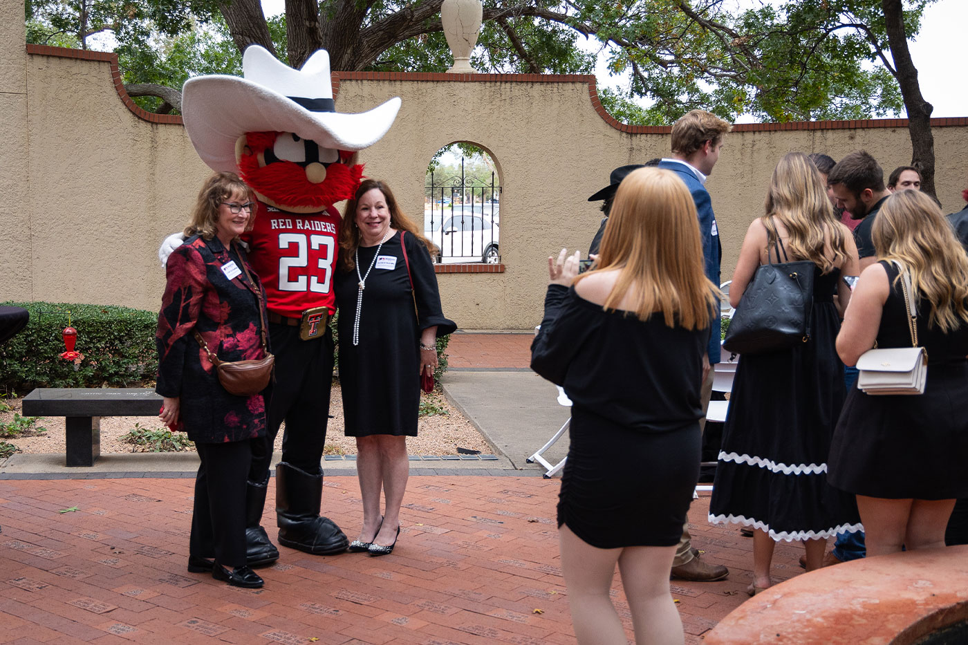 Reunion with former classmates. 