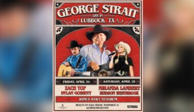 George Strait taps Zach Top for second Lubbock stadium show