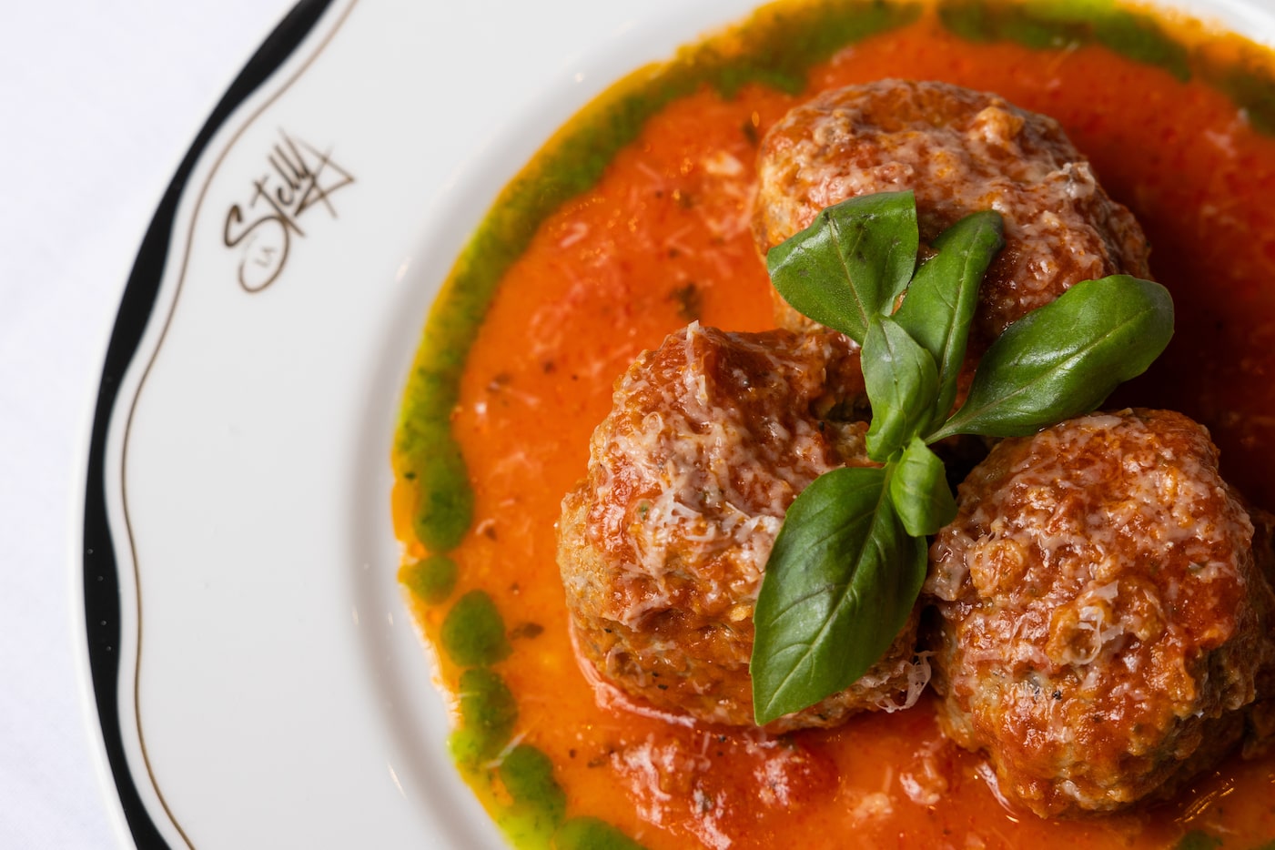 The Polpette della Nonna — meatballs — are a specialty at La Stella in Addison. They're made...