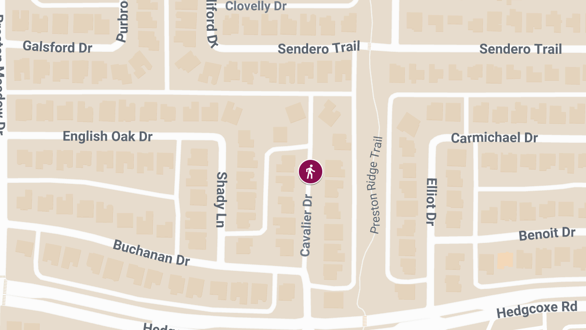 Plano, TX – Pedestrian Injured in Crash at 14th St and Cavalier Dr