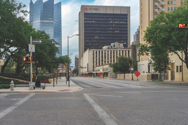 With Frost Bank’s new tower and the shift of city offices to its old building, now dubbed City Tower, downtown offices have emptied out.