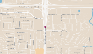 Plano, TX – Traffic Crash with Head Injury on Dallas North Tollway near George Bush Tpke
