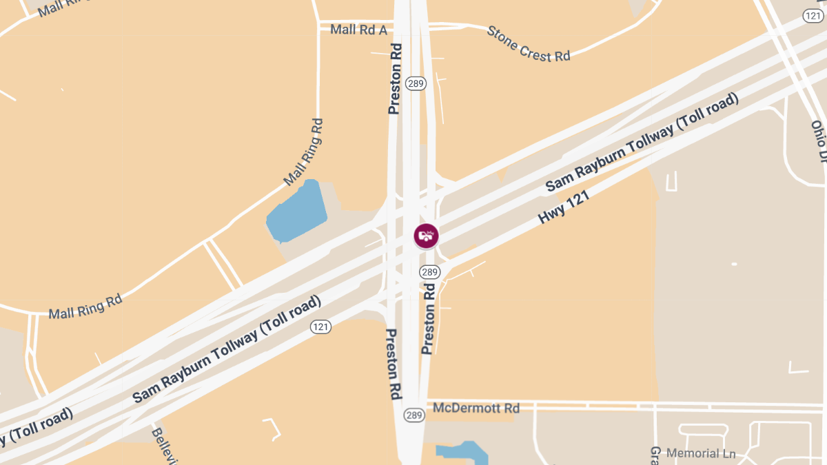 Plano, TX – Traffic Crash with Injuries at Fiddle Pkwy & Preston Rd