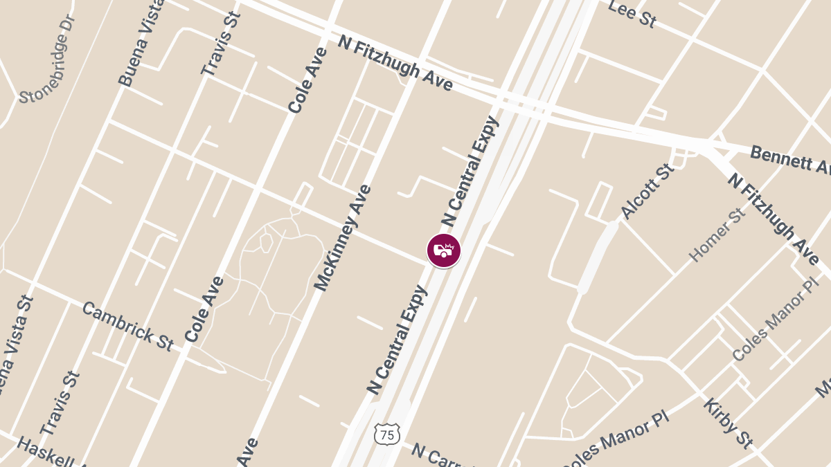 Plano, TX – Two-Vehicle Crash with Injuries on N Central Expy Near Collin Creek Mall